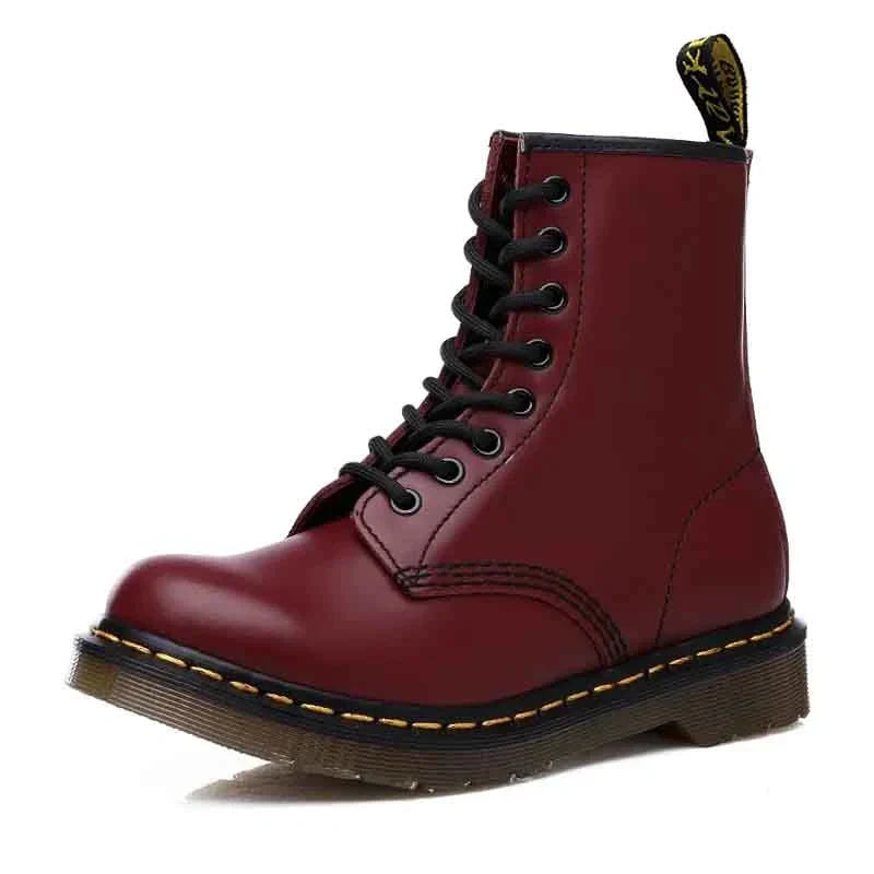 Bottes Martin classiques haute qualité de style britannique