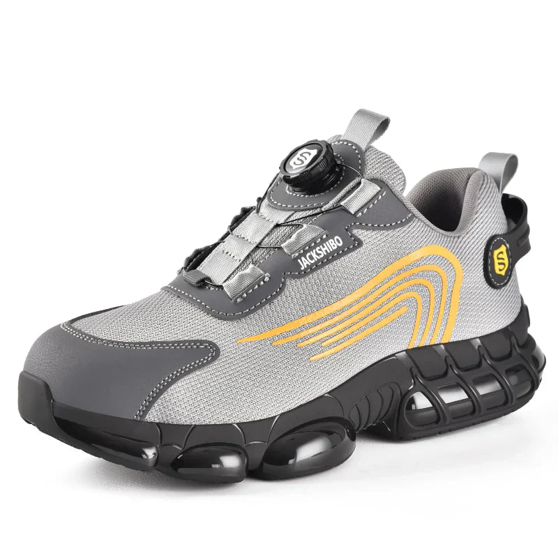 Chaussures de Sécurité avec Lacet à Bouton Rotatif