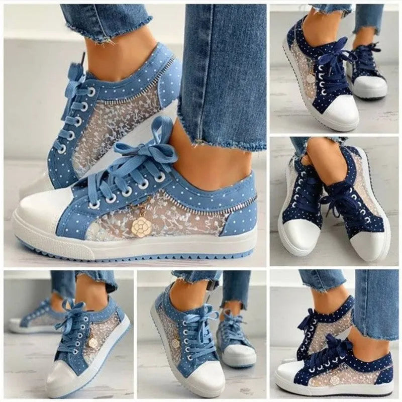 FLOREA™ – Basket décontractée femme | Confort quotidien & style élégant