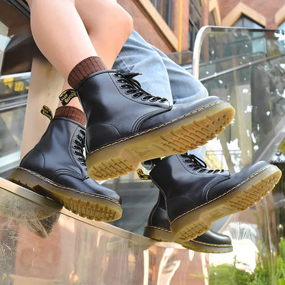 AXELON™ – Botte style Martin orthopédique | Confort optimal & maintien quotidien
