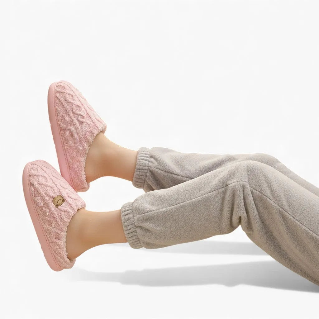 COCOONI™ – Pantoufle hiver femme | Confort cocooning & chaleur douce