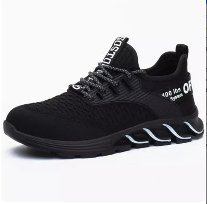 Chaussures de sécurité homme basket respirante embout acier